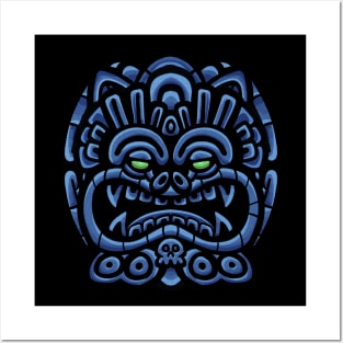 Aztec Monster Posters and Art